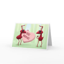 Cute Ants, Valentines Day Card