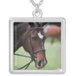 Cute Arabian Horse Sterling Silver Necklace
