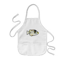 Cute Arabian Picassofish Apron