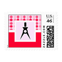 Cute Architect Postage Stamp