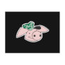 cute army pig post cards
