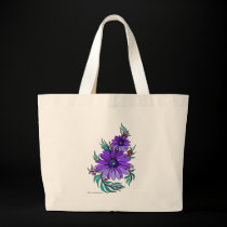 Cute art deco flowers 2 bags by MickeyElvis Cute art deco flowers 2 bags