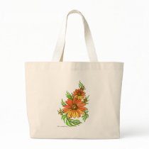Cute art deco flowers 6 bags