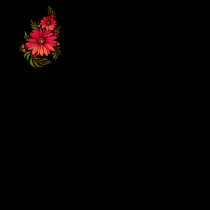 Cute art deco flowers 9a t-shirts by MickeyElvis Cute art deco flowers 9a t-shirts