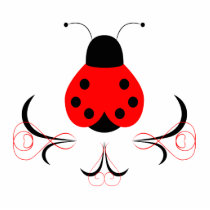 Cute Artsy Ladybug Ornament photo sculptures by bugspot Cute Artsy Ladybug Ornament photo sculptures