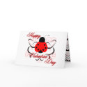 Cute Artsy Valentine Heart Ladybug Greeting Card by bugspot Cute Artsy Valentine Heart Ladybug Greeting Card