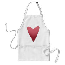 Cute as a Bug · Cerise Heart aprons