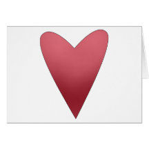 Cute as a Bug · Cerise Heart Greeting Cards