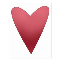 Cute as a Bug · Cerise Heart Post Cards