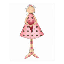 Cute as a Bug · Girl Post Card