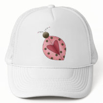 Cute as a Bug · Pink & Brown Ladybug hats