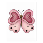 Cute as a Bug · Pink & Cerise Butterfly Post Cards