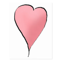 Cute as a Bug · Pink Heart Postcards