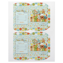 Cute as a Button Mini Puff Box Full Color Flyer