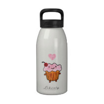 Cute As A Cupcake water bottles