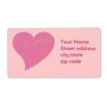 Cute Atheist Custom Shipping Labels