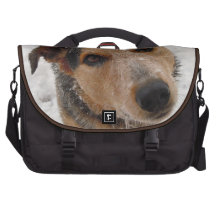 Cute Australian Cattle Dog Christmas Snow Western Bags For Laptop