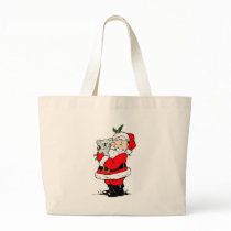 Cute Australian Christmas Santa with koala bags