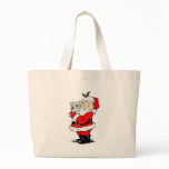 Cute Australian Christmas Santa with koala bags