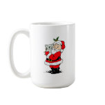 Cute Australian Christmas Santa with koala mugs