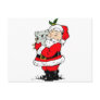Cute Australian Christmas Santa with koala