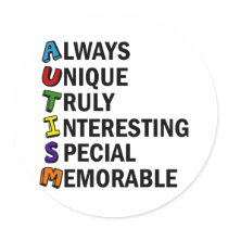 Cute Autism Sticker