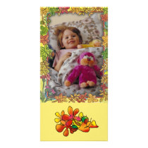 Cute autumn photo frame with leafs - Photo Card photo cards by Kidsplanet Cute autumn photo frame with leafs - Photo Card photo cards