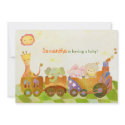 Cute Baby Animals: Baby Shower Invitation
