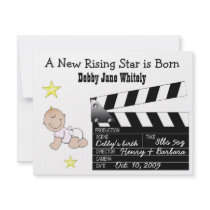 Cute baby announcement invitations by DizzyDebbie Cute baby announcement invitations