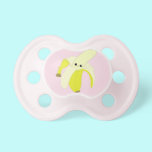 Cute Baby Banana pacifier (pink) pacifiers
