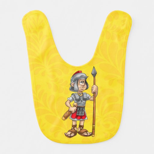 Cute Baby Bib Cartoon | Zazzle