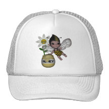 Cute Baby Bumble Bee Honey Flower 1 Hats