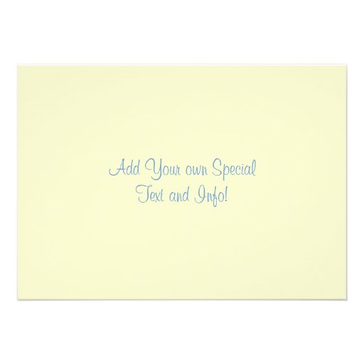 Cute Baby Bunny Easter Invitations