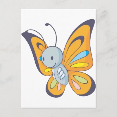 cartoon cute butterfly