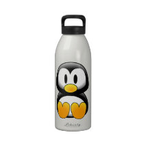 Cute Baby Cartoon Penguin Drinking Bottles