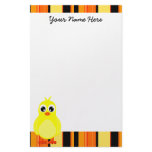 Cute Baby Chick Stationery