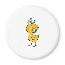 cute baby chick with bow magnets by doonidesignsanimals cute baby chick with bow magnets