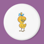 cute baby chick with bow