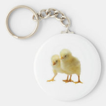 Cute Baby Chicken Keychain