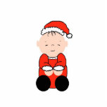 Cute baby Christmas ornament Photo Cutouts
