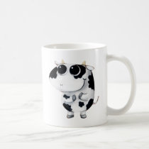artsprojekt, cow, cute cow, kawaii cow, cute farm, cows, animal, kawaii, cute animal, farm animal, kid cow, cuteness, cute, illustration cow, baby animal, little animal, little cow, baby cow, Mug with custom graphic design