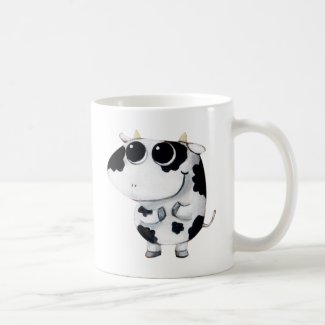 Cute Baby Cow Mugs
