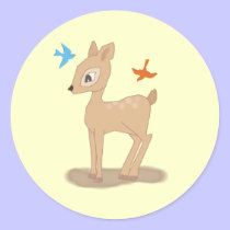 Cute Baby Deer stickers