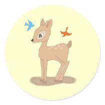 Cute Baby Deer stickers by SuperDays Cute Baby Deer stickers