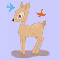 Cute Baby Deer t-shirts