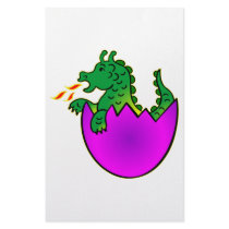 Cute Baby Dragon In Egg stationery by Mustang_Lady Cute Baby Dragon In Egg stationery