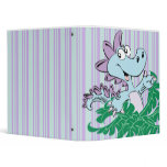 cute baby dragon notebook vinyl binder