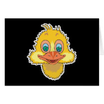 cute baby duck face