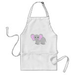 Cute Baby Elephant Apron