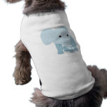 Cute Baby Elephant Dog T-shirt